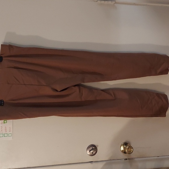 Crosby brand Size M Dark Beige stretchy waist trousers for women. - Picture 5 of 7